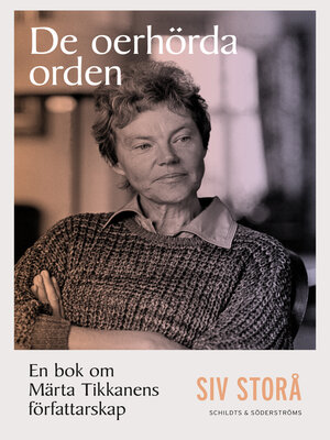 cover image of De oerhörda orden
